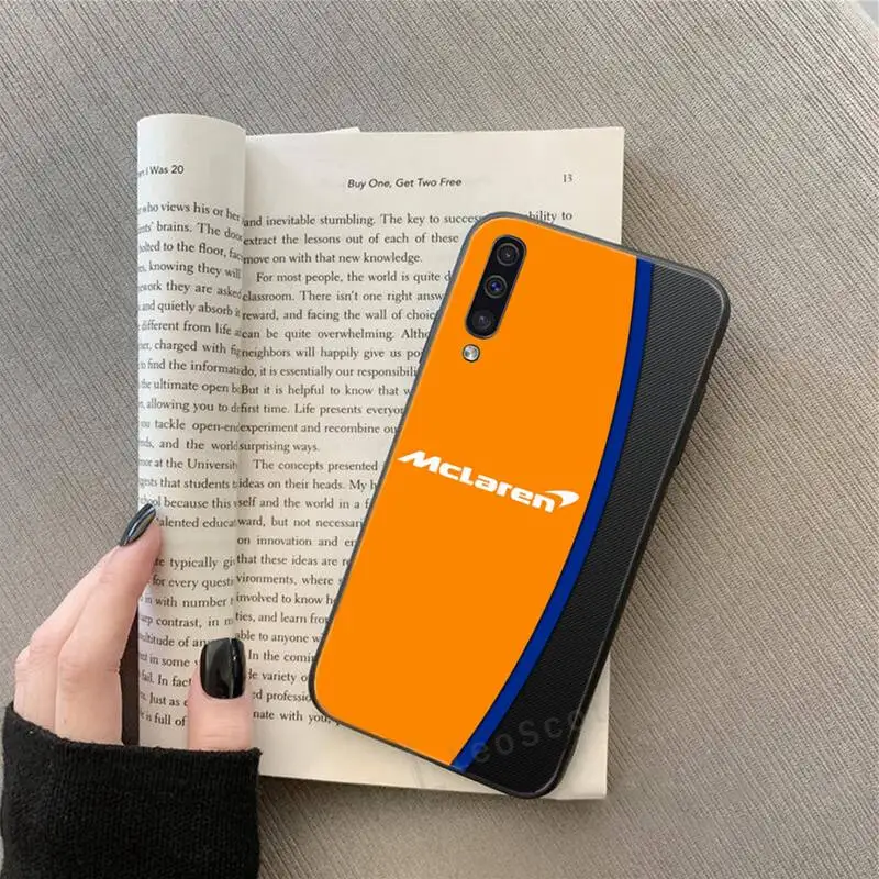 

color sport car McLaren Phone Case For Samsung Galaxy A 3 6 7 8 10 21 01 11 31 91 10S 20S 30S 50S PLUS Cover Funda Shell
