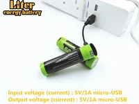 laptop battery 5pcs usb 5000m 18650 3 7v 3500mah mobile charging battery intelligence 4 led indicator li ion rechargeable batter