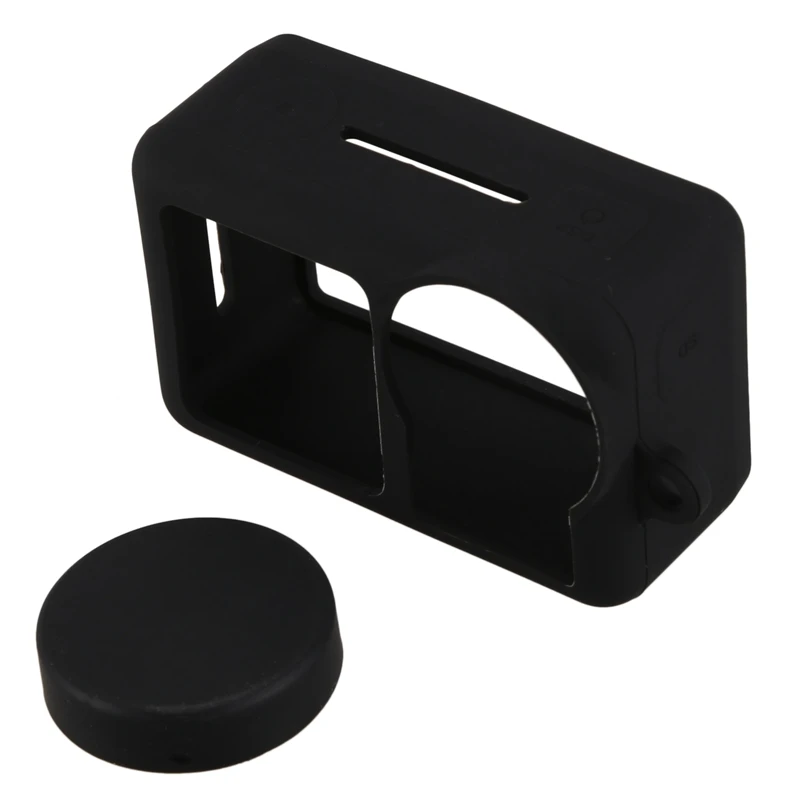 Защитный чехол для объектива защитный из силикагеля корпус черные детали