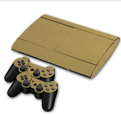 Виниловая наклейка на консоль для PS3 Surper slim 4000 + 2 контроллера Sony PS 3 super