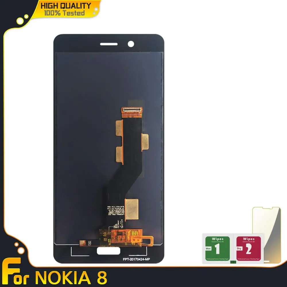 Высокое качество 100% новый ЖК-дисплей для Nokia 8 N8 TA-1012 TA-1004 TA-1052 Lcds сенсорный экран