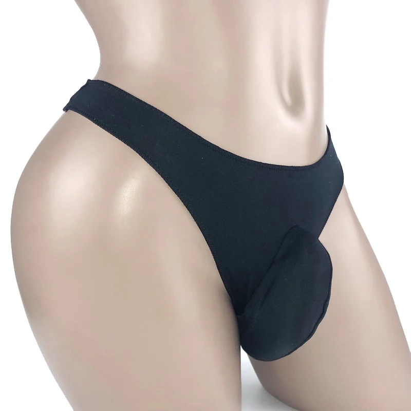 Пикантные Для мужчин хлопок бикини нижнее белье трусы Сисси Чехол Трусы для