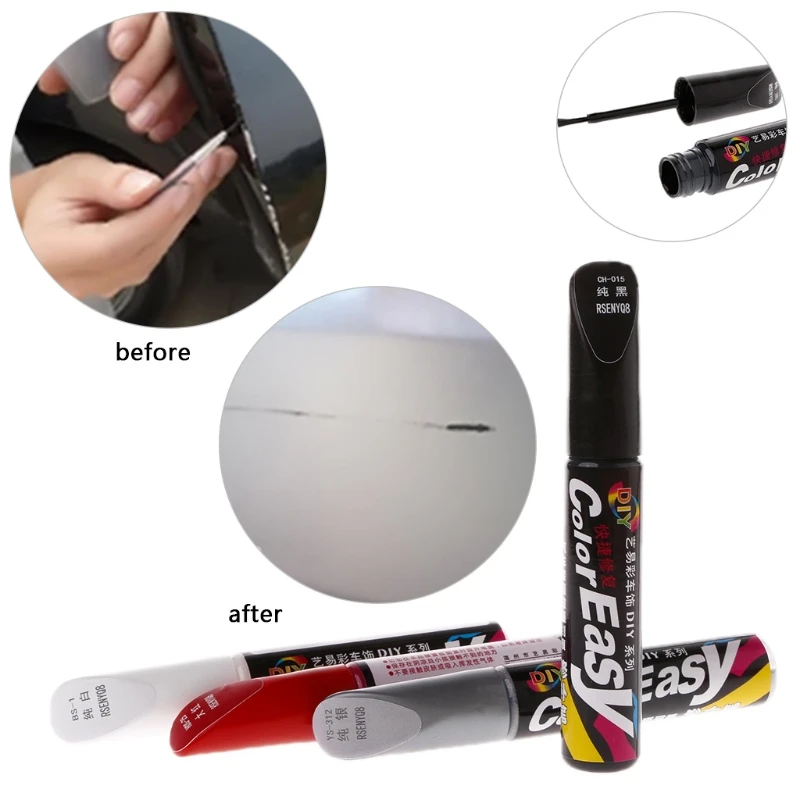 Авторучка для ремонта царапин водостойкий маркер краски уход за шинами и