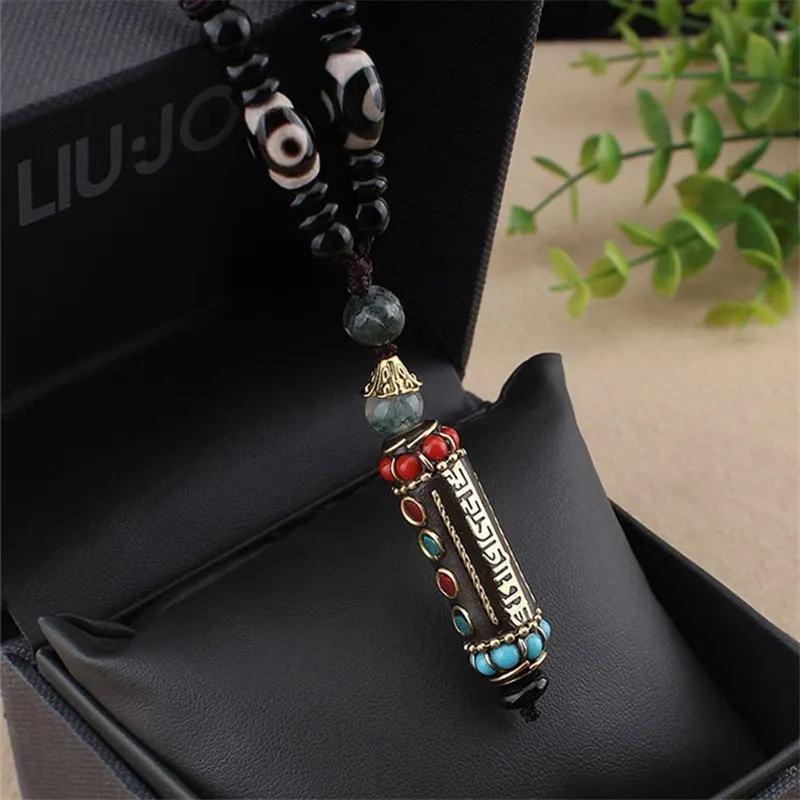 Тибетское серебро латунь металл Непал бусы ручной работы глины Золотая мозаика