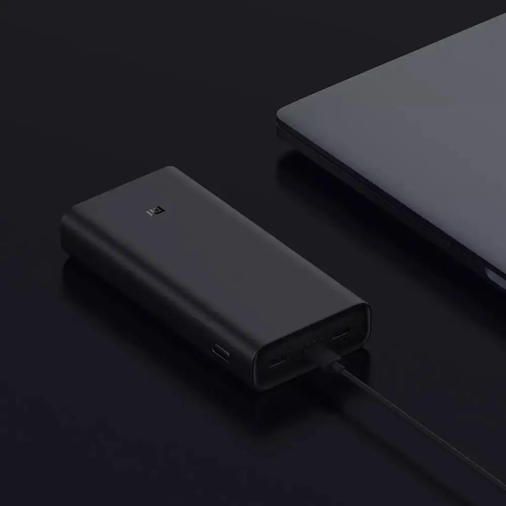 XIAOMI MI power bank 3 20000mAh Flsh Fast charging 50W MAX output for laptop phone USB-C/A UV-shell case |