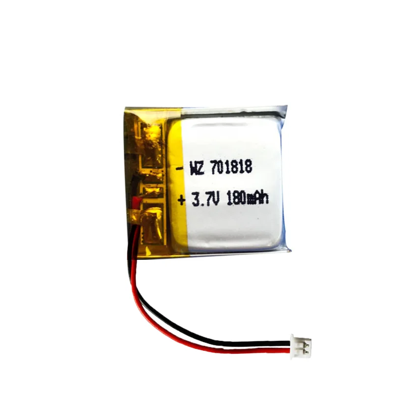 3 7 в литиевая полимерная батарея 701818-180 мАч умный носимый позиционер массажер