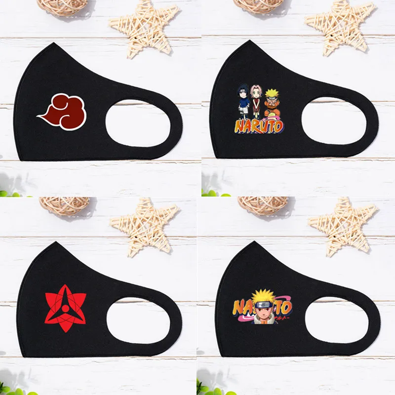 

Аниме модная маска Наруто для взрослых для отдыха модная защитная маска из ледяного шелка маска для косплея для мальчиков и девочек маска д...