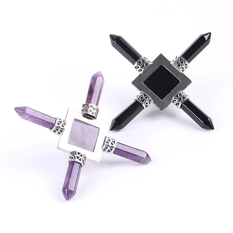 

Pyramid Energy Tower Natural Crystal Gemstone Ornaments Energy Generator Obsidian Healing Stone Generator Home Decor Stones