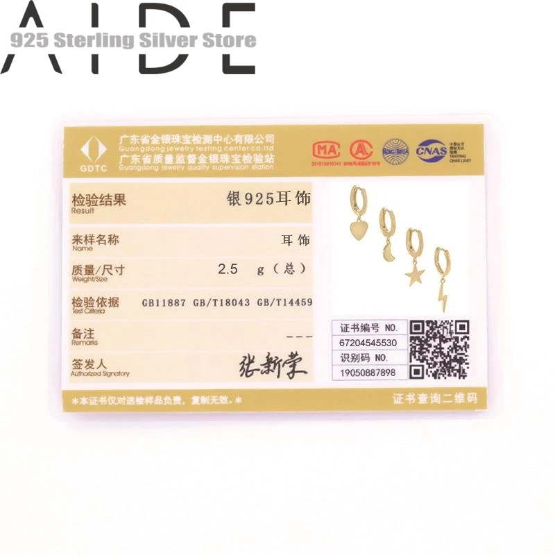 

Aide New Boho Fashion Geometric Crystal Lightning Moon Cross Star Mix Earrings For Women Vintage Earring Jewelry Valentine Gift