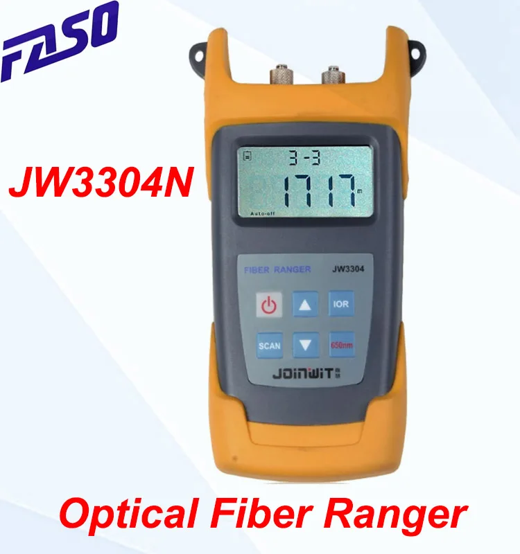 

Фасо JW3304N Ручной оптический волоконный Ranger 60 км Мини OTDR визуальный тестер местоположения неисправности FTTX сетевой инструмент