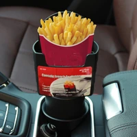 car cup fries holder food tray storage box bucket fries snacks box food drink cup holder car styling food truck mug holder