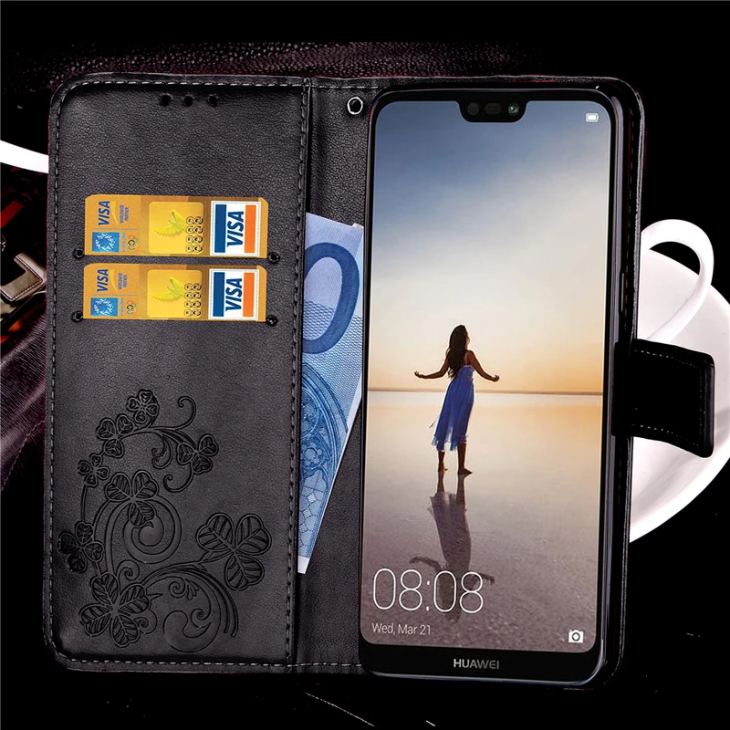 Кожаный чехол-Бумажник для телефона Huawei Honor 10i 20i 10 9 8 Lite 9X 20 7A 7C Pro 9A 8X 8C 8S 8A P20 P30