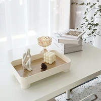 nordic style square storage tray fruit tray storage tray ornaments cups perfumes small objects desktop decoration trays