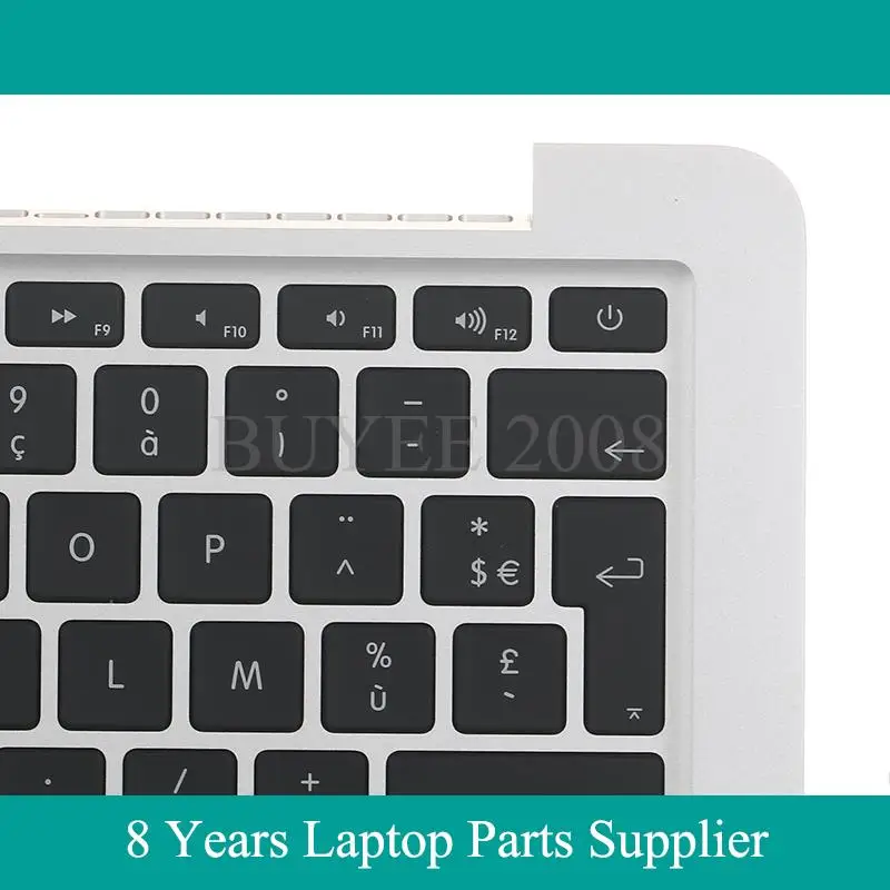 A1502 Topcase Французская клавиатура 2013 2014 года для Macbook Azerty с подсветкой Trackpad замена
