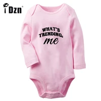 idzn new whats trending me fun printed baby boys rompers cute baby girls bodysuit newborn cotton jumpsuit long sleeves clothes
