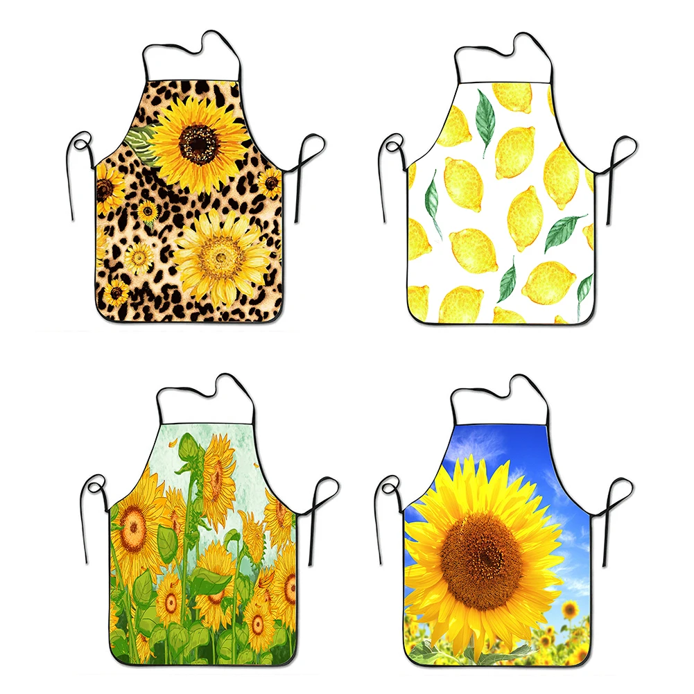 Кухонный Фартук с фотографией женский маслостойкий водонепроницаемый домашний