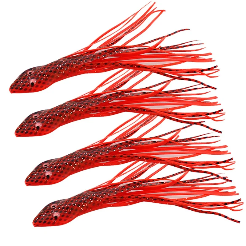 4 шт./компл. приманка для рыбалки искусственная ложная голова змеи