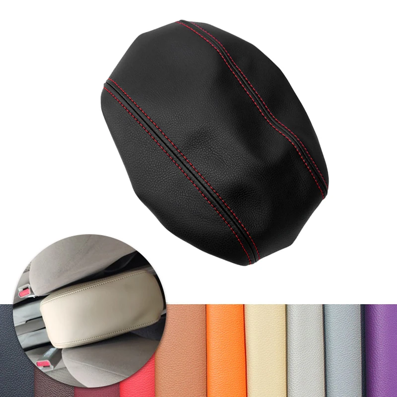 

For Toyota RAV4 2016 2017 2018 Car Interior Center Console Armrest Box Pad Cover Microfiber Leather Decor