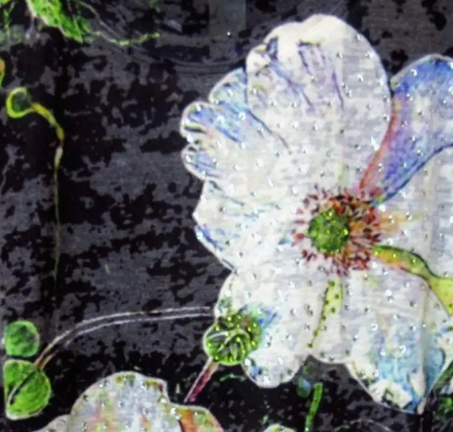 Модная популярная футболка с двойным принтом розы Новое поступление женская