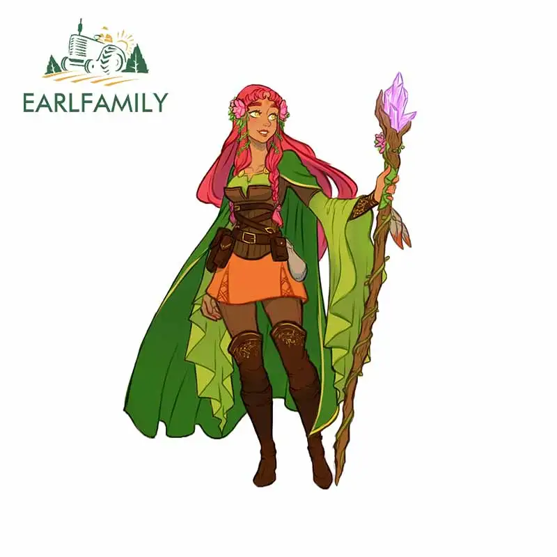 EARLFAMILY 13 см x 9 3 наклейки для автомобиля лес точность граффити модный принт на