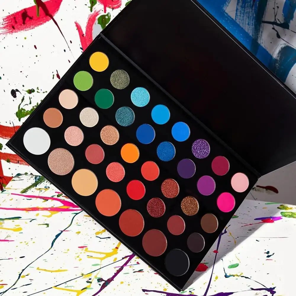 Новинка; высокое качество; 39 Цвет палитра теней для век Профессиональный James Charles тени для век пигменты для макияжа художник Косметика для век