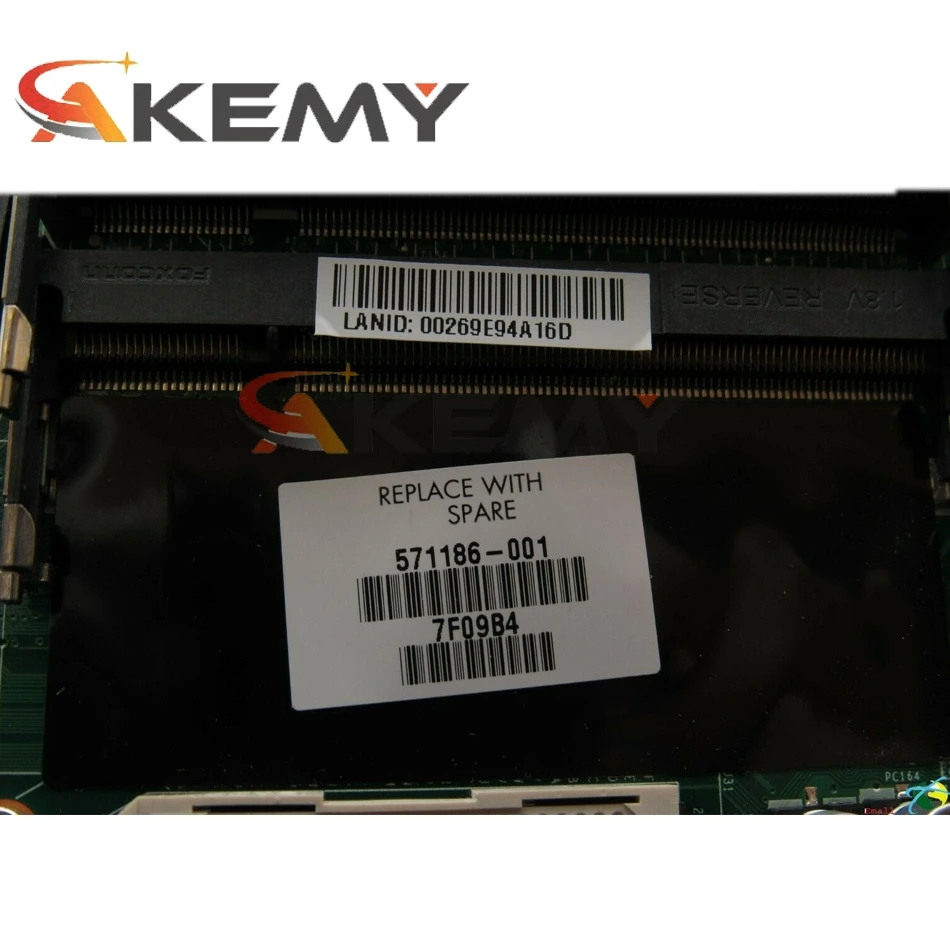 

AKemy Laptop motherboard For HP Pavilion DV6-2000 Mainboard 571186-001 DA0UT1MB6E0 AMD DDR2
