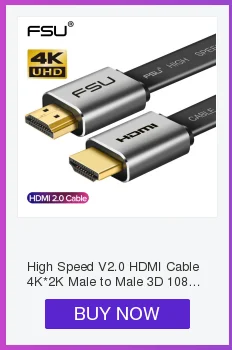 1,4 версия Высокое качество Тонкий hdmi плоский кабель позолоченный штекер Male-Male HDMI кабель 1080p 3D 0,3 м 0,5 м 1 м 1,5 м