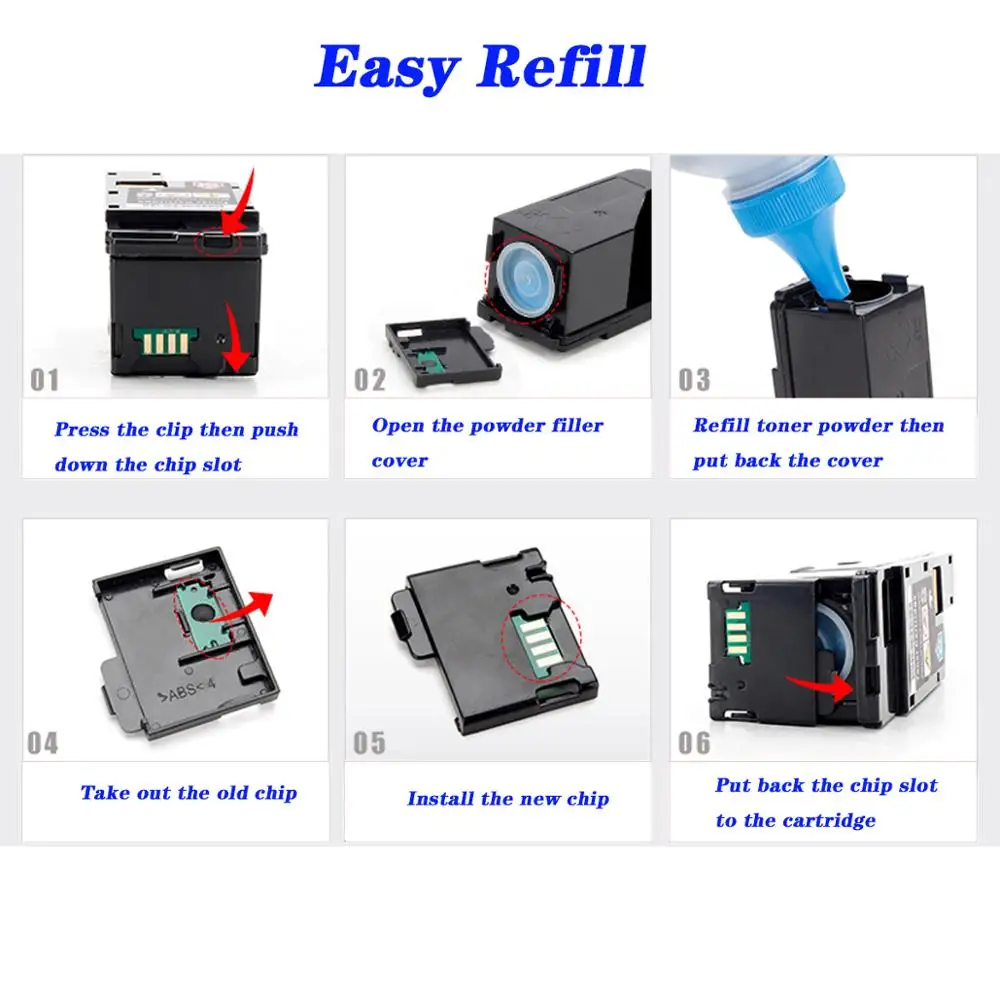 Тонер картриджи для Fuji Xerox Phaser 6020 6022 WorkCentre WC 6025 6027 WC6025 106R02759 106R02756 106R02757 106R02758|toner