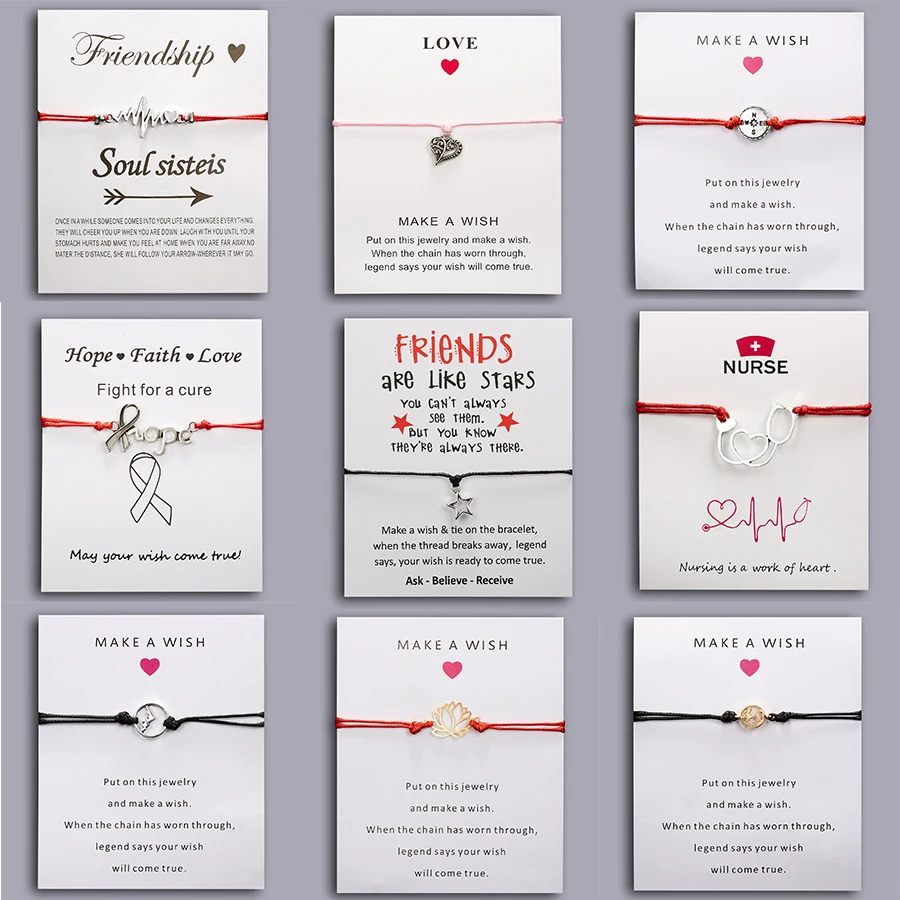 Браслет с надписью Make a Wish/Дружба/мама|Браслеты шармами| |