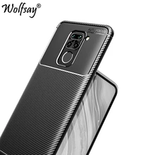 For Xiaomi Redmi Note 9 Case Silicone Carbon Fiber Shell Shockproof Cover For Redmi Note 9 Case For Redmi Note 10 Pro Max Note10