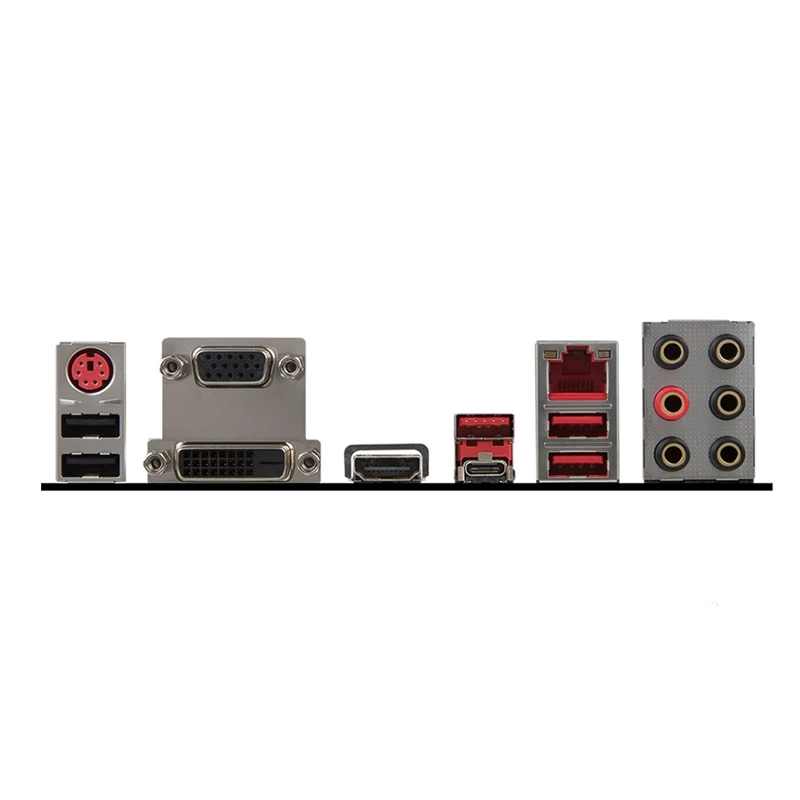 Для материнской платы MSI B350 GAMING PLUS Socket AM4 M.2 NVme USB3.0 для AMD б/у материнская плата R3 R5 R7