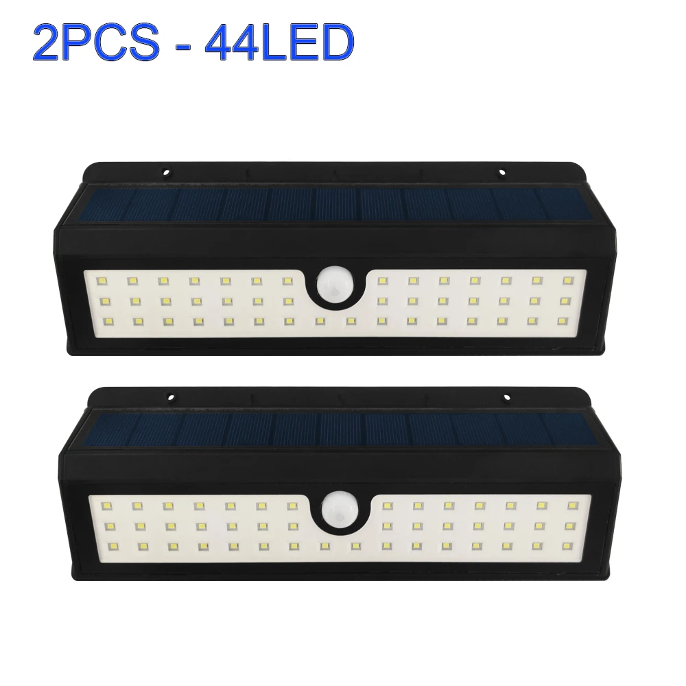 [2 шт. в упаковке большой 44 Светодиодный] уличный беспроводной светильник с