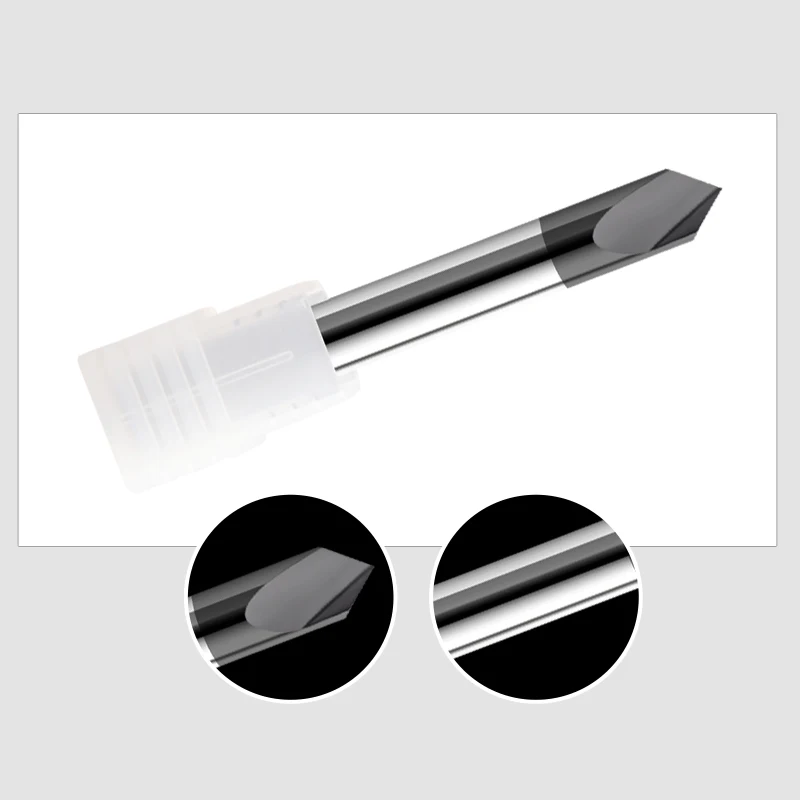 VACK Endmill Alloy Carbide Cnc Cutter Chamfering Milling 60 90 120 Degree Coated 3 Flute Chamfer End Mill | Инструменты