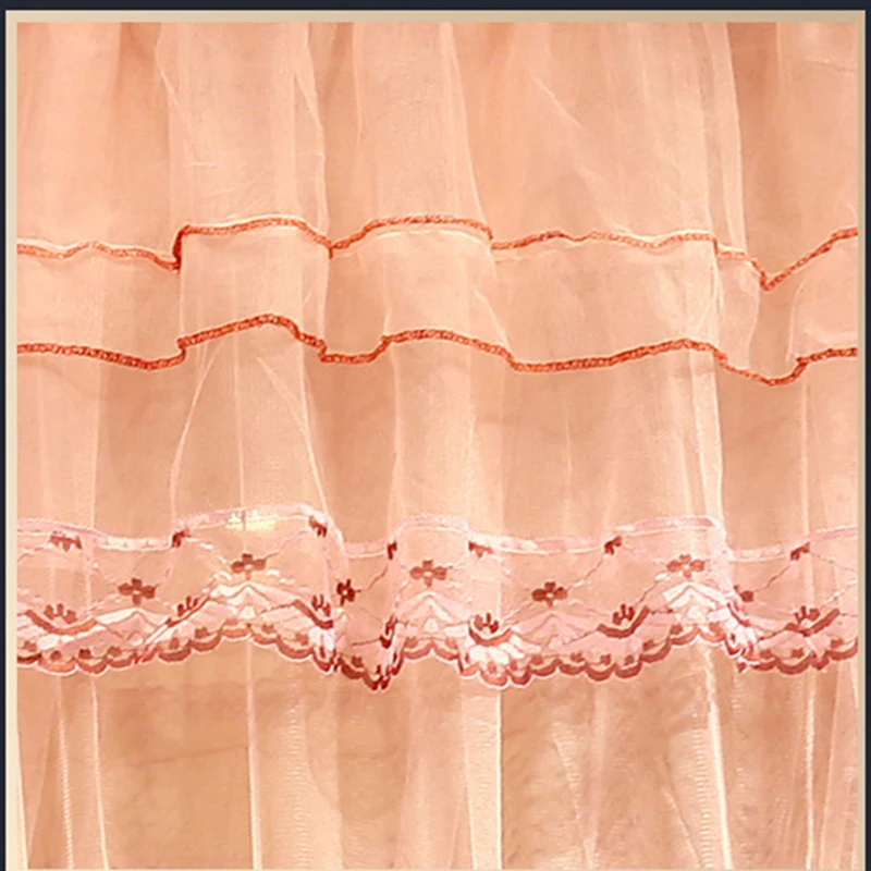 Красная напольная москитная сетка купол подвесная потолок принцесса кровать