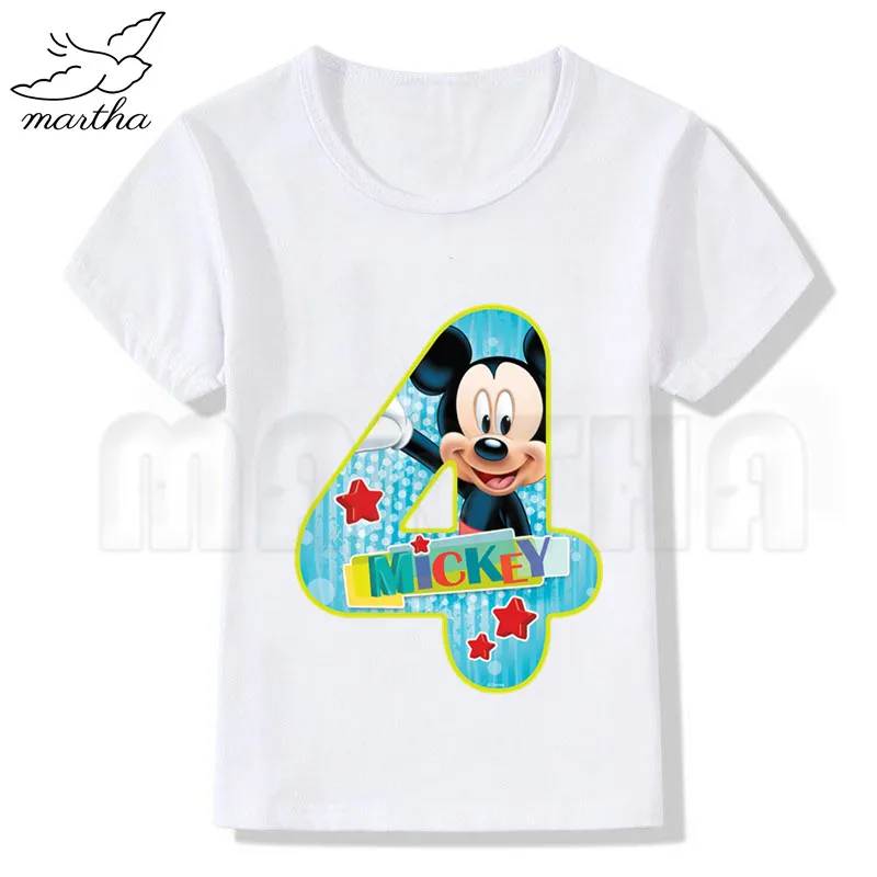 Письмо с днем рождения номер 1-9 подарок на день Детская летняя футболка детская