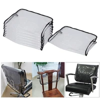 7x hairdressing barber chair back cover salon spa professional clear cover