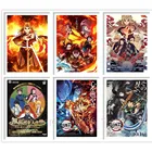 Алмазная живопись 5D сделай сам, аниме мультяшная мозаика с клинком рассекающего демонов, вышивка крестиком, домашний декор