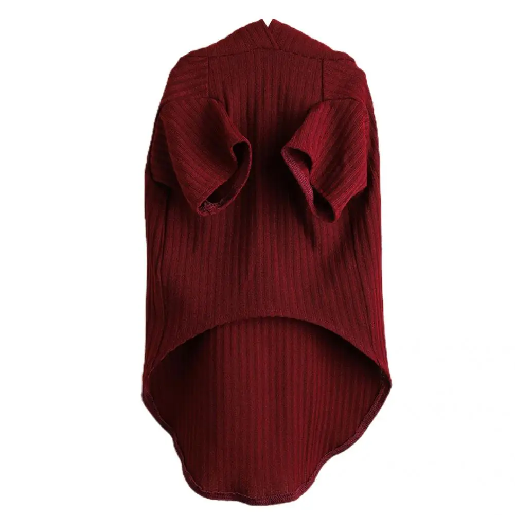 Моющаяся толстовка с капюшоном для щенка отличным соединением зимняя одежда