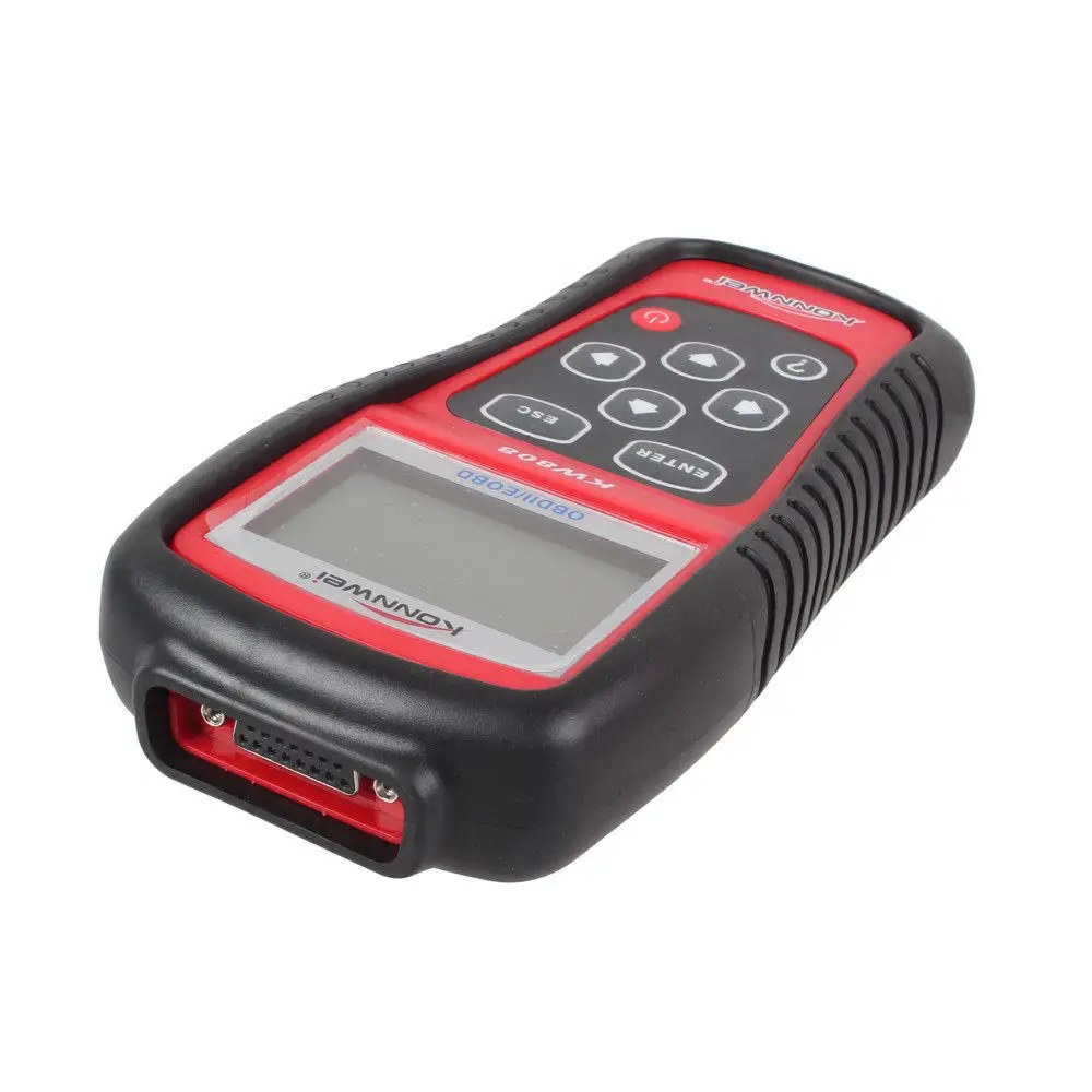 KONNWEI KW808 Профессиональный OBDII/EOBD автомобильный считыватель кодов и автоматический сканер автомобильный декодер обнаружения диагностический инструмент сканирования