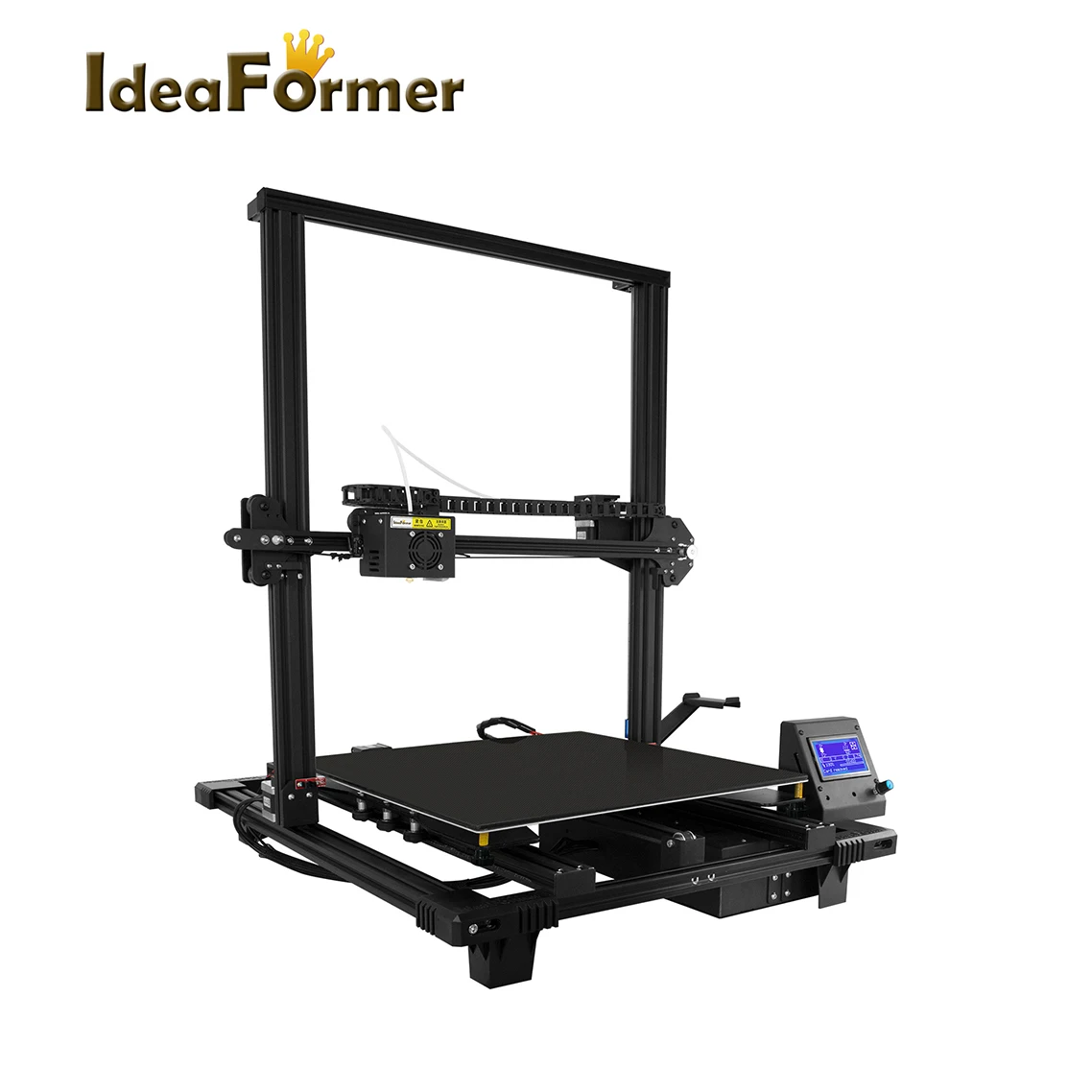 Billig Ideaformer Prusa 3D Drucker Riesen 400*400*450mm Auto Levelig Ruhig Fahrer Voller Metall Großen Größe FDM Drucker Mit 1,5 Kg PLA Filament