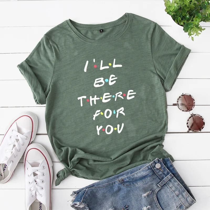 

100% Cotton T-shirts Fashion Letter Print Harajuku Graphic Tee Shirt Tops Clothing Summer Loose Casual Women Tshirts