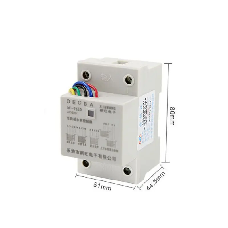 

DF-96ED Automatic Water Level Controller 10A 220V Detection Sensor With 3 Probes