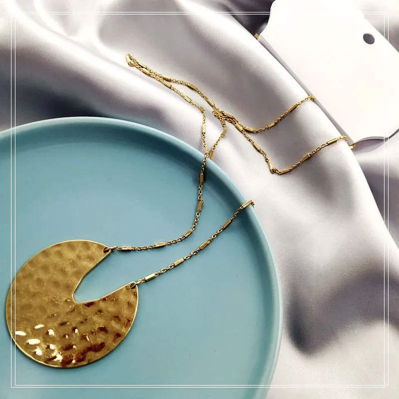 

Jane European fashion restore ancient ways to make old personality long exaggerated female necklace