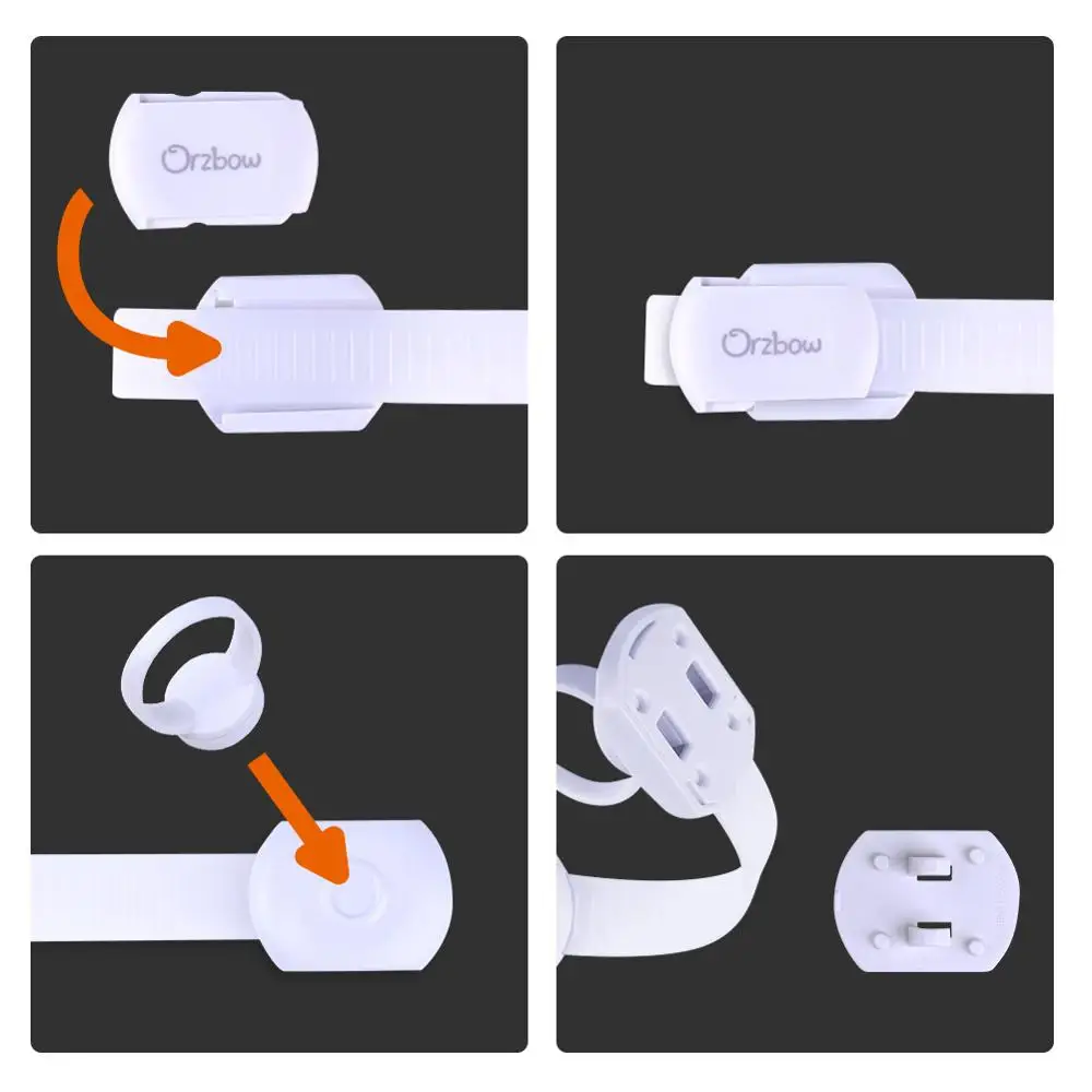 Магнитный замок для защиты детей регулируемый безопасности шкафов ящиков 10