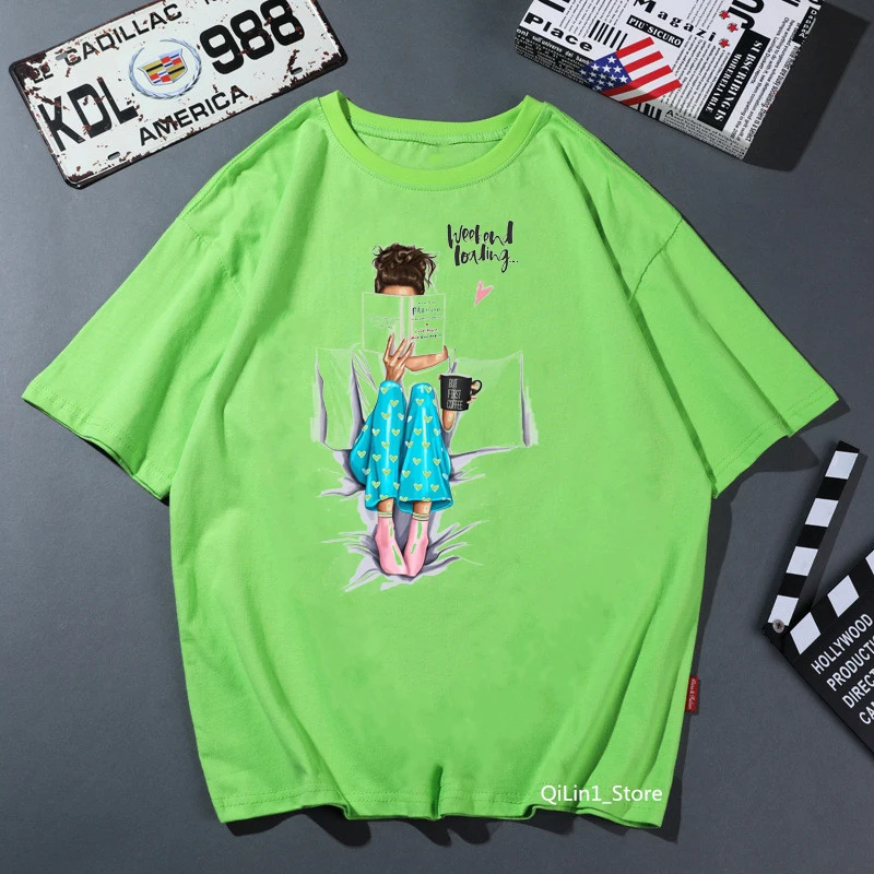 Футболка женская модная однотонная желтая рубашка С КАКТУСОМ топ в стиле унисекс