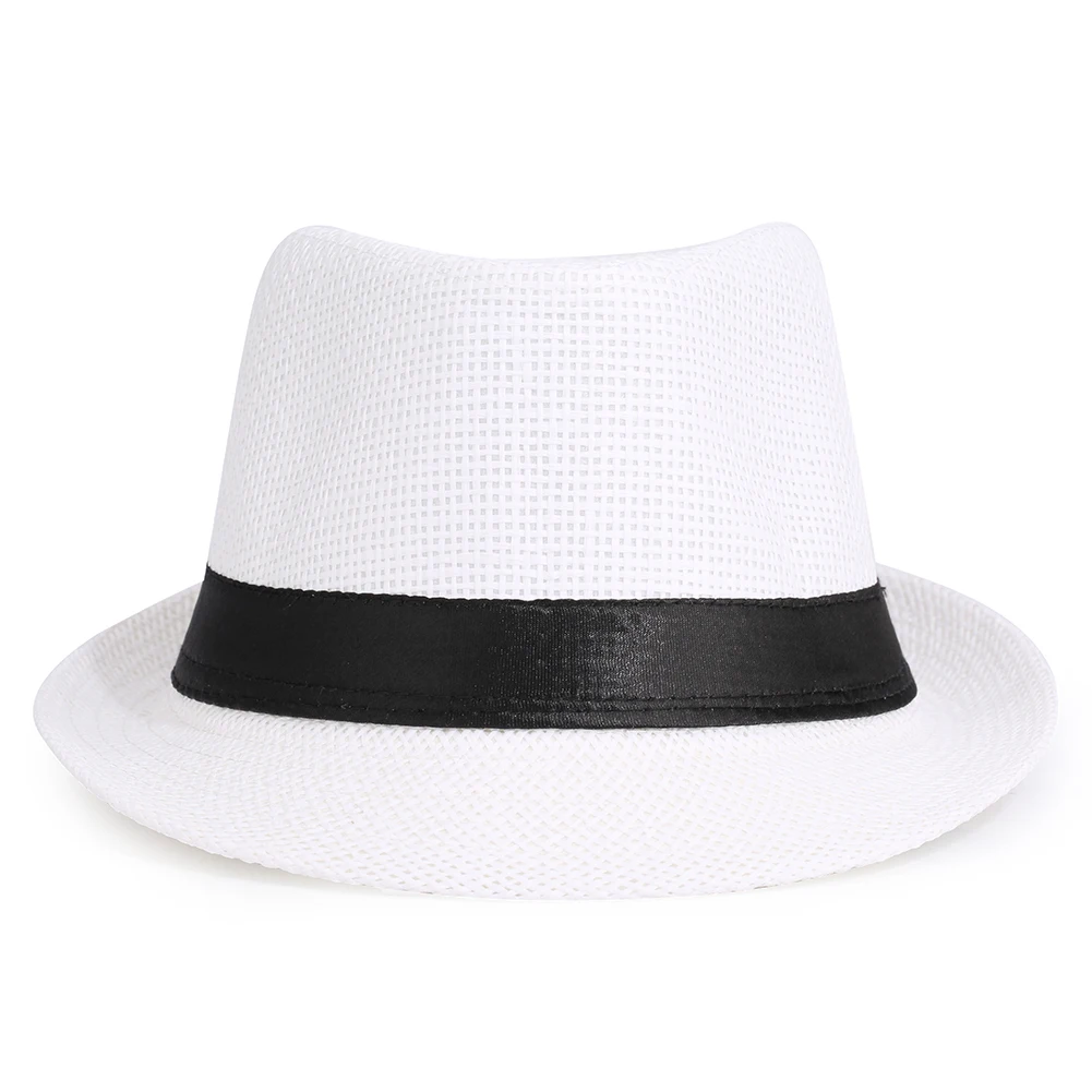 Beach Straw Hat Summer Women Men Panama Casual Sunscreen Foldable Unisex Cap Sun Visor | Аксессуары для одежды
