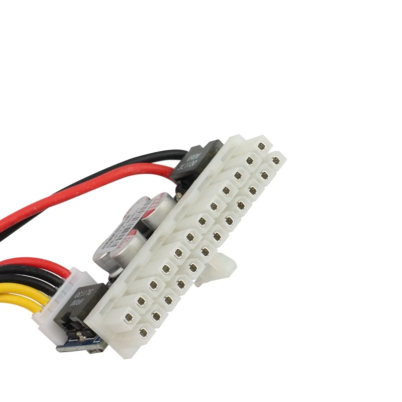 New PCI-E 6Pin Input DC-ATX-250W 24Pin Power Supply Module Swithc Pico PSU Car Auto Mini ITX High DC-ATX | Электроника