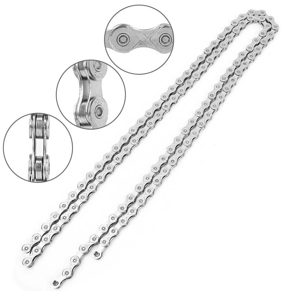 

Bicycle Chain 116 Links High Quality Steel And Ultra Light With 10-Speed Chain Road Mountain Bike Chain Replacement Chains