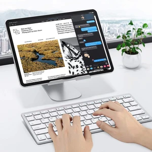 Алюминиевая Подставка для планшета Apple Ipad, держатель для планшета, крепление для Ipad Iphone Samsung Huawei смартфона, вращение на 180 градусов