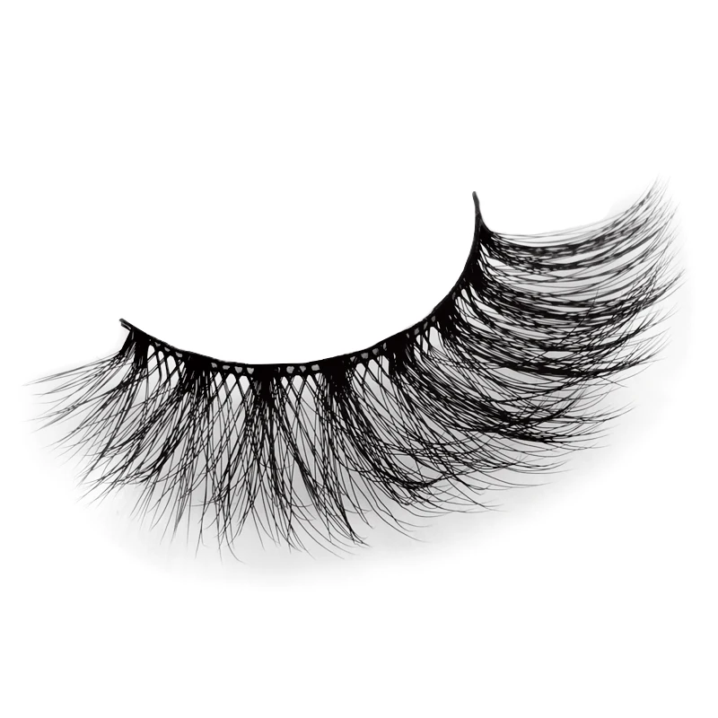 Натуральные Длинные Накладные ресницы из меха норки оптом 10 коробок/партия 3d